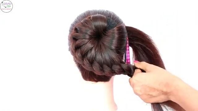 New bun hairstyles for wedding and party!! trending hairstyles party hairstyles