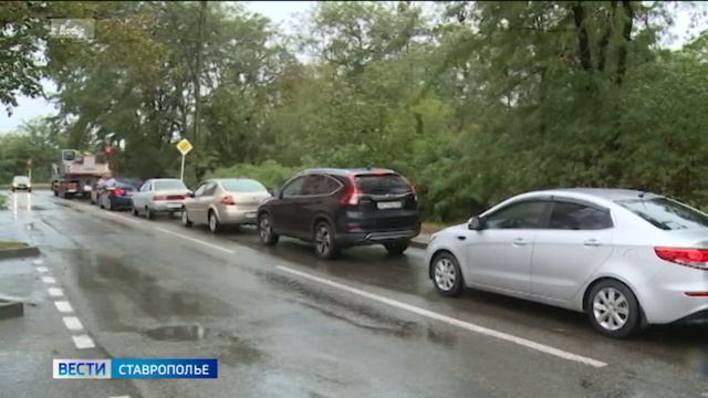 Ставрополье второй день атакуют ливни с градом