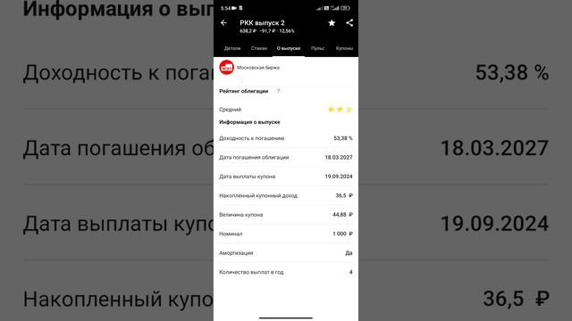 Рискованная инвест идея с большой доходностью облигаци РКК выпуск 1,2,3