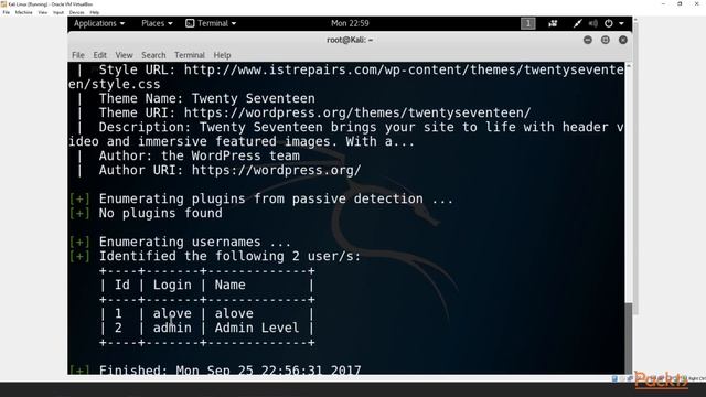 Kali Linux Penetration Testing Recipes: WordPress Vulnerability Testing | packtpub.com