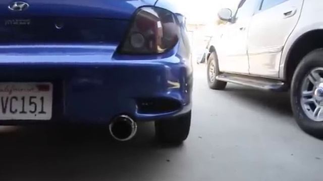 2001 Hyundai Tiburon OBX Catback Exhaust