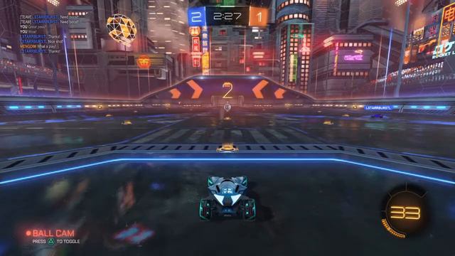 Rocket League 2017 "Mantis" 2v2 competitive gameplay