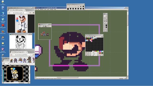 PIXEL ART TIME LAPSE #13 - Dr. Mario