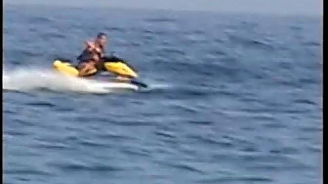 Трюки на гидроцикле в Крыму!  Crimea Yalta