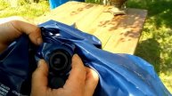 Мгновенный ремонт надувного матраса изолентой. Секретный способ.