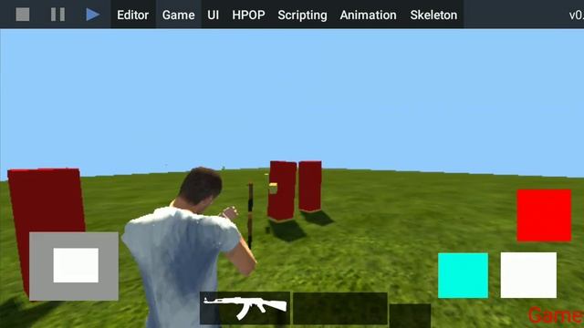 how to make Shooting game in its magic engine