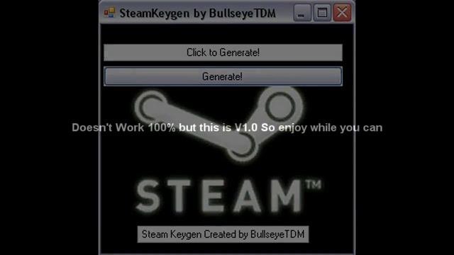 Steam Keygen V1 0 By BullseyeTDM