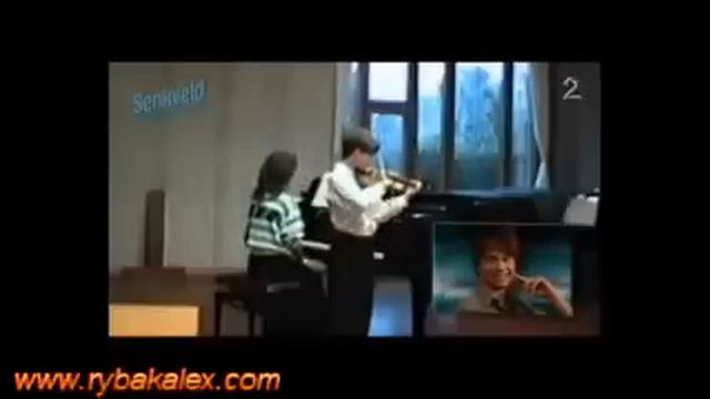 Alexander Rybak At The Age Of 9 Playing The Violin :)
