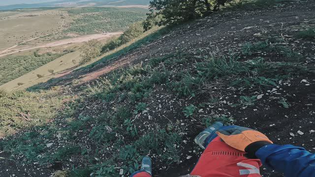 Покатушки-Кабардинский перевал. Улетела husqvarna))))