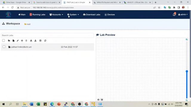 2  Cara upload chr mikrotik ke pnetlab