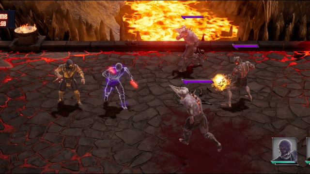 Mortal Kombat Onslaught Mobile | Scorpion Collaboration With Spirit | Mortal Kombat Gameplay