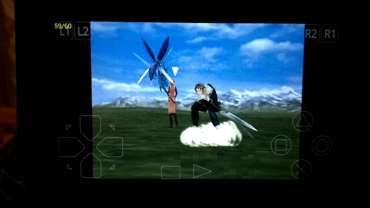 NVIDIA Shield ePSXe OpenGL VS Hardware in Final Fantasy VIII