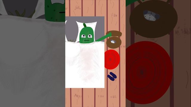 Cucumber's Dream 🥒 #animation