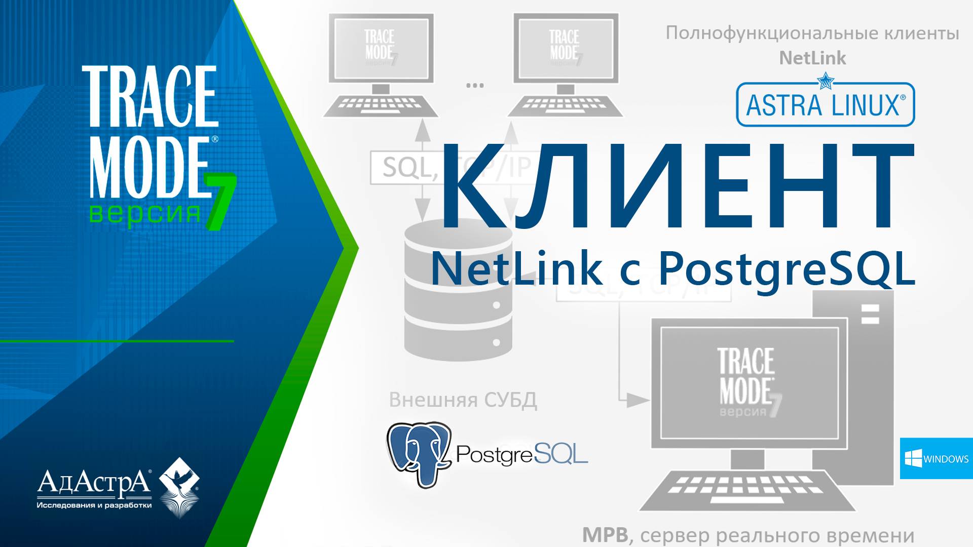 ПОЛУЧЕНИЕ ИСТОРИЧЕСКИХ ДАННЫХ в NetLink из СУБД PostgreSQL