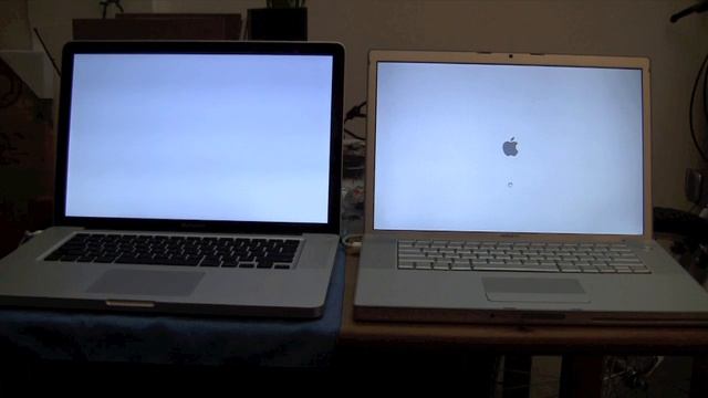 MacBook Pro Unibody vs Pre-Unibody Boot Time