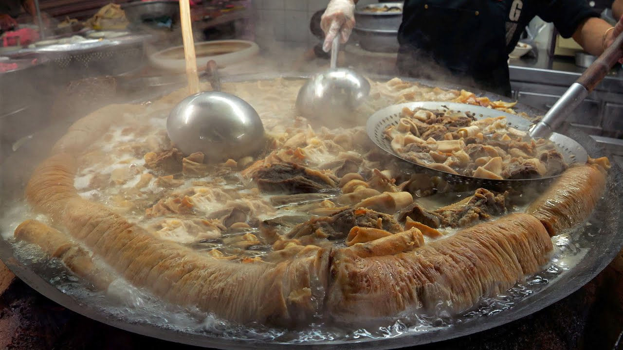 Суп из говяжьего кишечника Ресторан | Тайваньская уличная еда