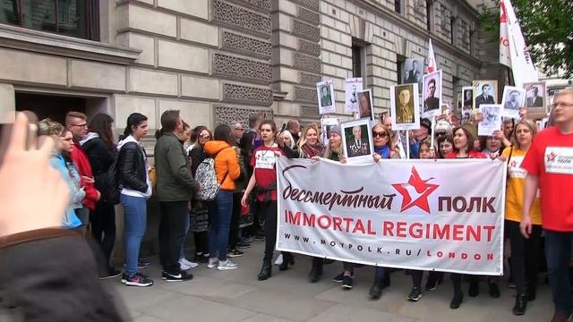 Марш Бессмертного Полка в Лондоне 2017
