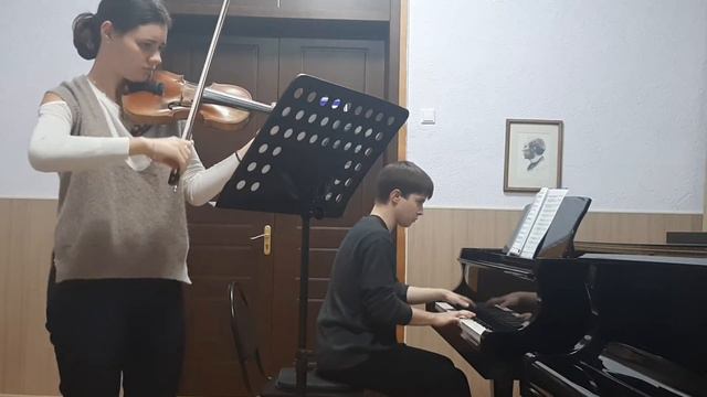 Л. Николаев Соната g-moll для скрипки и фп 1ч