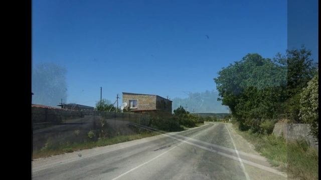 Дорогами Крыма Верхнесадовое -  Бахчисарай. Трасса  Севастополь -  Симферополь ч. 2