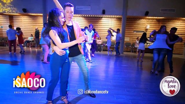Roman Gaydashov and Olesya Petrova Salsa Dancing in Mambolove, Sunday 10.06.2018