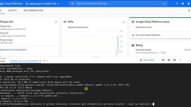 Qwiklabs Setting up a Private Kubernetes Cluster | GSP178