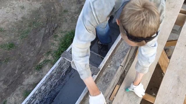 Полистеролбетон опалубка (часть2)