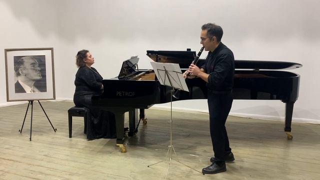 П.Хиндемит Соната для кларнета 12 ч.P.Hindemith Clarinet Sonata 12 part