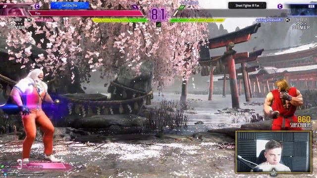 Tekken Noob Tries SF6... Day One Gold Rank With JP SPAM