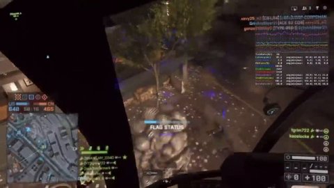 Battlefield 4: Dawnbreaker Scout Helicopter 56-0 Gameplay!