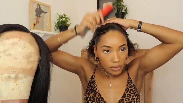 NO WORK NEEDED!| Pre-Made Fake Scalp! | Hairvivi.com x LovelyBryana