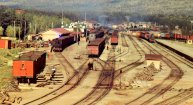 Железная дорога и паровозы на цветных фотографиях начала 20-го века Прокудина-Горского. 4-я часть