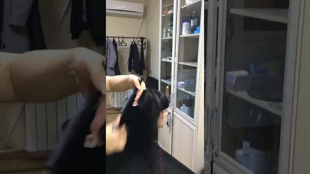 Стрижка на длинные волосы