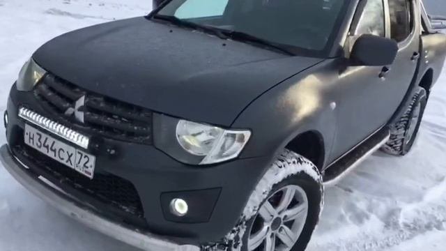 Mitsubishi L200 в сверхпрочном покрытии Титан