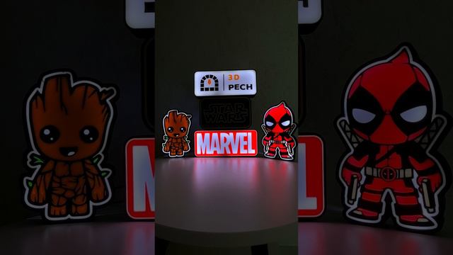 Светильник-ночник с вашим лого, DIY 3D печать