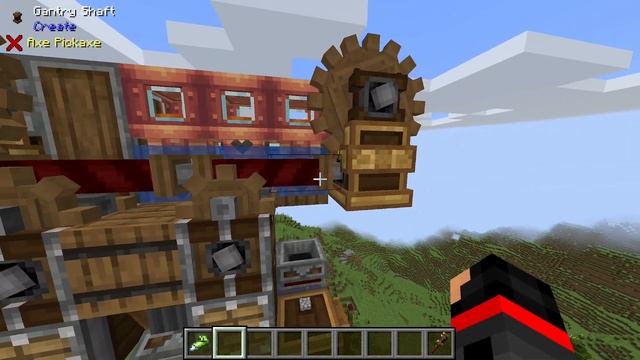 The STRONGEST Cobblestone Farm - Minecraft: Create Mod 5.1