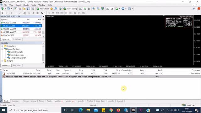 Telegram Copier x Copy Indicies Signals Crypto Signals Settings