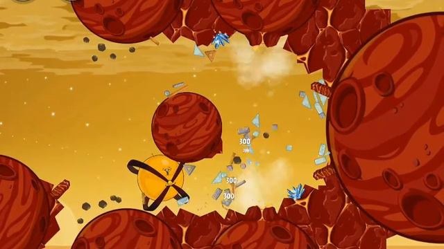 Angry Birds Space - Level 5-19 Red Planet 3 Star Walkthrough | WikiGameGuides