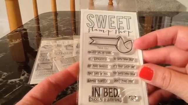 Planner & Scrapbooking Stamp Haul From Sweet Stamp Shop