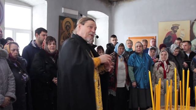 Проповедь иеромонаха Владимира (Гусева) 17.01.2016