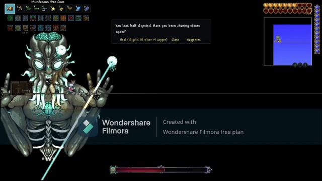 Moon Lord Terraria Weaponless (Finale) Finally released it