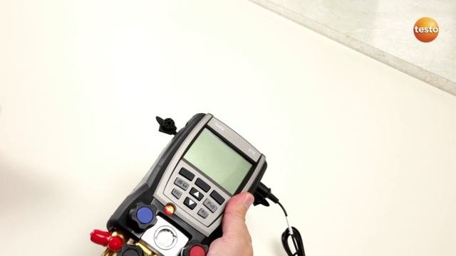 testo 570. 1. Включение прибора