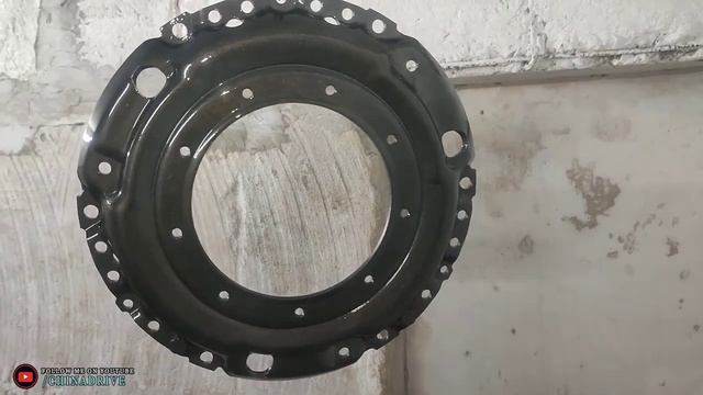 ЧАСЫ ИЗ КОРЗИНЫ СЦЕПЛЕНИЯ | ИНТЕРЕСНАЯ ИДЕЯ ИЗ СТАРЫХ АВТОЗАПЧАСТЕЙ