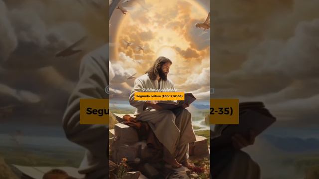 Segunda Leitura 1Cor 7;32-35 - 28/01/2024  #biblia #liturgiadodia #salmo