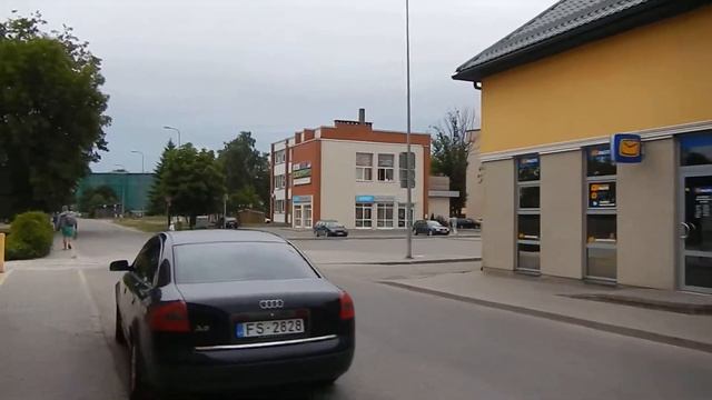 Nikon Coolpix AW110 street walk test video Valmiera Latvia