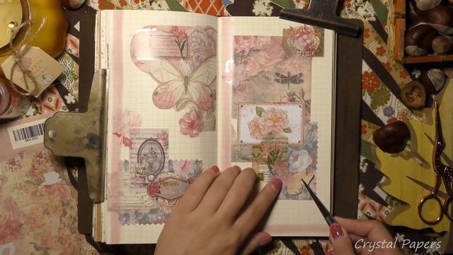 ASMR ? ㅣ 1 Hour Scrapbooking Compilation for Sleep #6ㅣ4KㅣNo BGMㅣJournalingㅣPaper SoundsㅣRelaxing