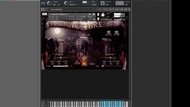 Strezov Sampling: Macabre: Expressive & Lyrical First Chair Solo Strings  - Violin Demo -Test (2022