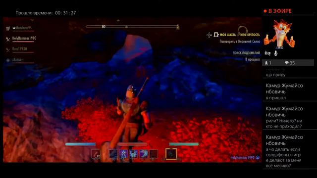 Тесо стрим!Древние свитки! Teso The elder scrolls online stream. , ps4pro вечерний Стрим на диване