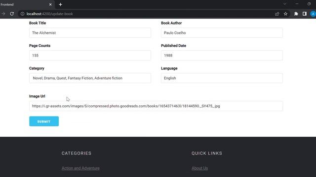 Library App | Angular | NodeJS | MongoDB | ExpressJs
