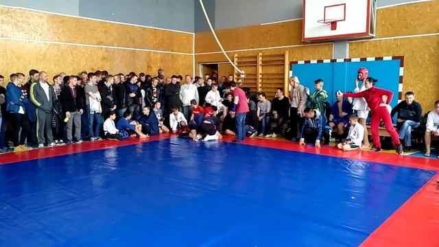 Боевое самбо. Кулешов Игорь. 14.10.17г. 14лет.