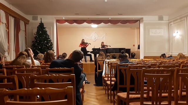 Перминова Соня ,Перминова Лиза  ,Шостокович ,  2019